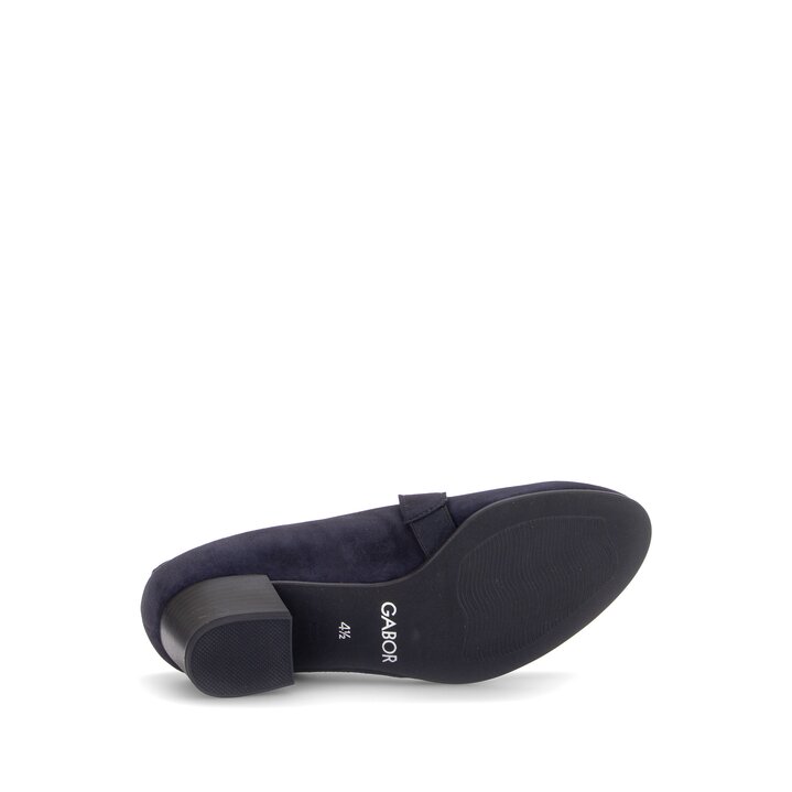 Spangenpumps blau #4