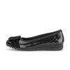 Sportliche Ballerina schwarz