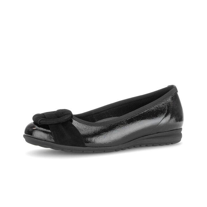 Sportliche Ballerina schwarz #2
