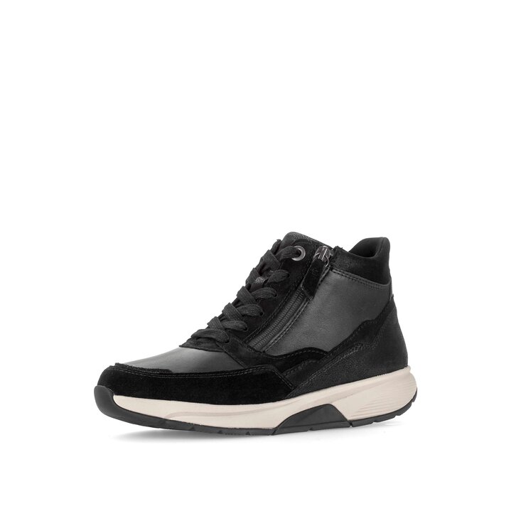 Schnürstiefelette schwarz #2