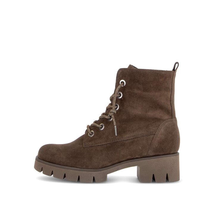 Schnürstiefelette braun #0