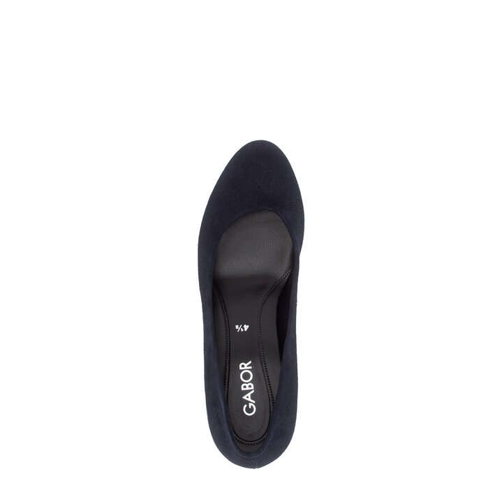 Eleganter Pump blau #5