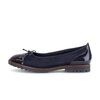 Sportliche Ballerina blau