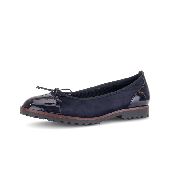 Sportliche Ballerina blau #2