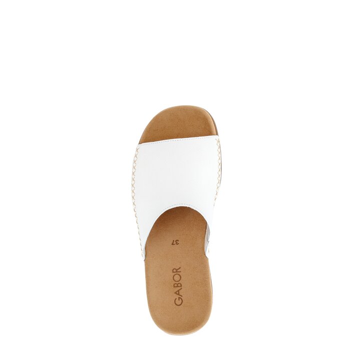 Mule blanc #5