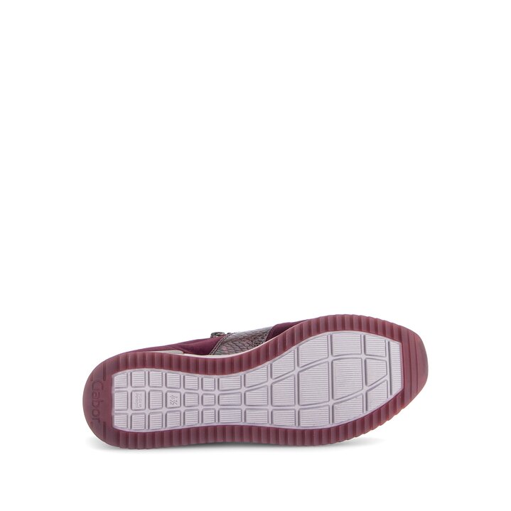 Sneakers basse rosso #4