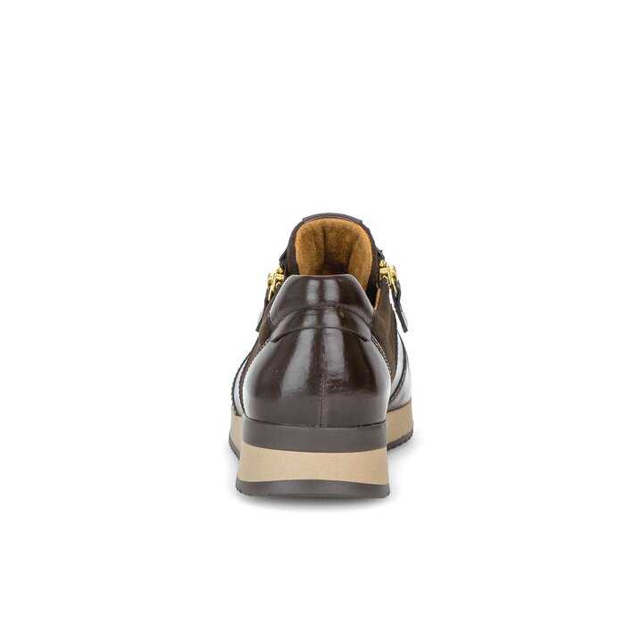 Lage sneaker bruin #3