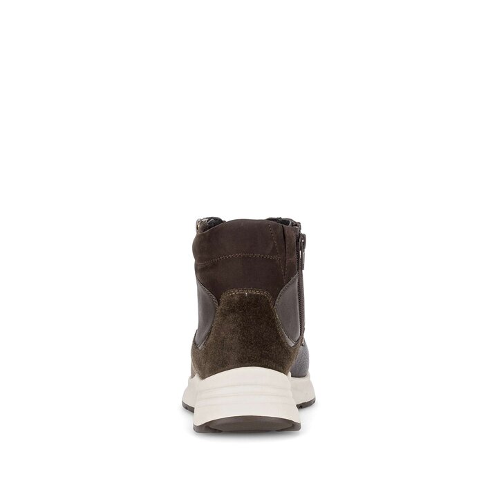 Hoge sneaker bruin #3