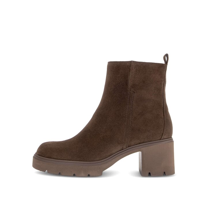 Bottine plateau marron #0