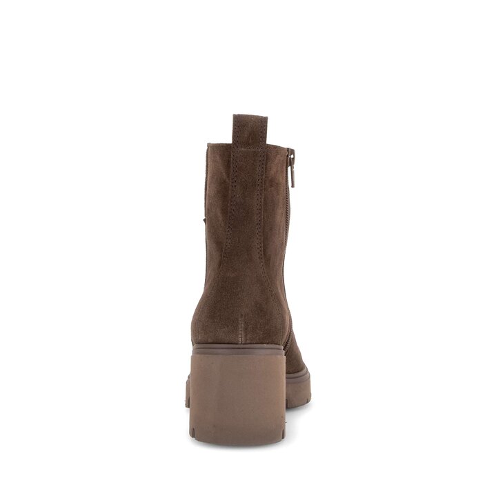 Bottine plateau marron #3
