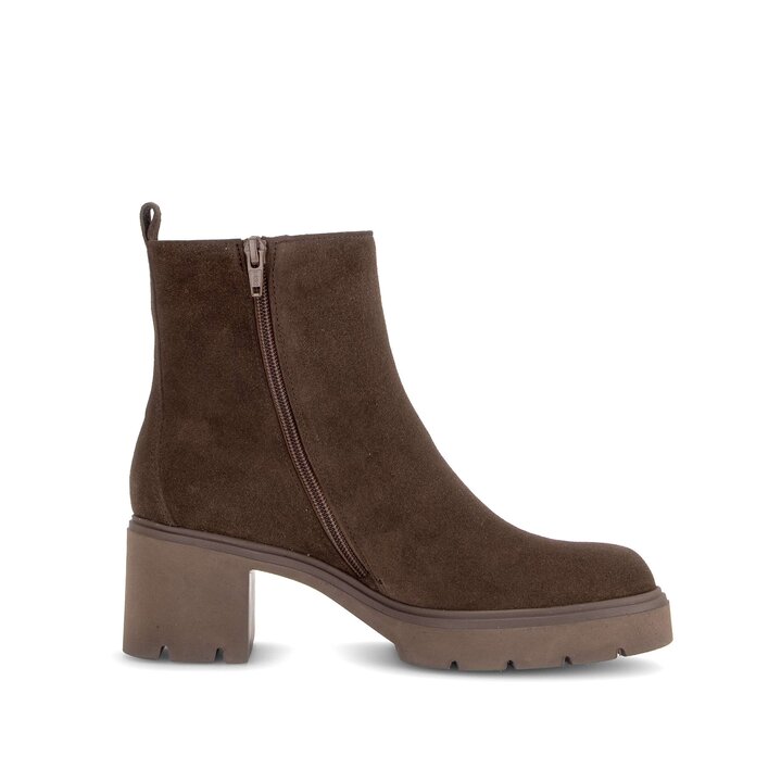 Bottine plateau marron #1