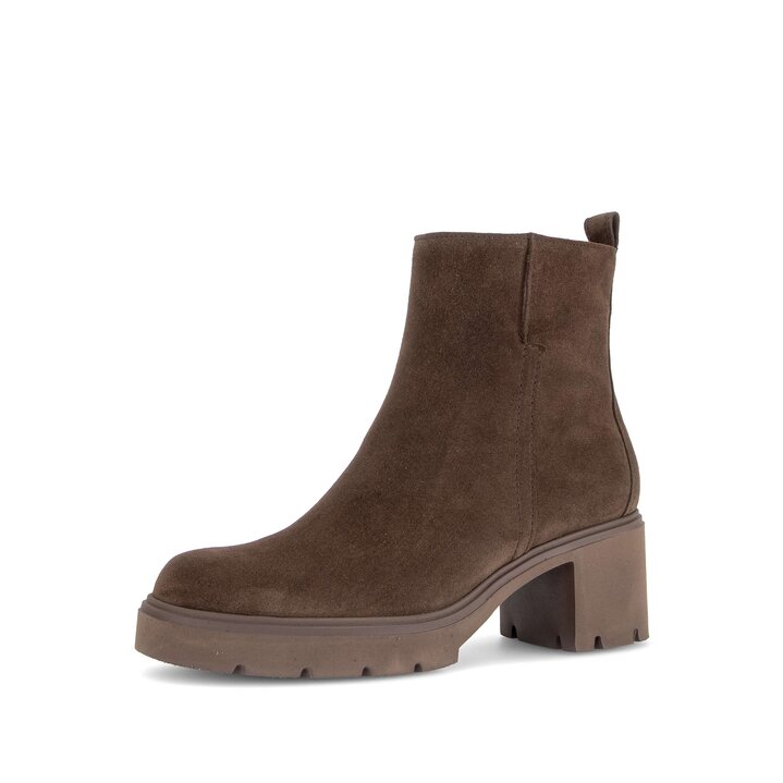 Bottine plateau marron #2