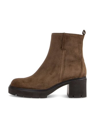 Plateau Stiefelette braun
