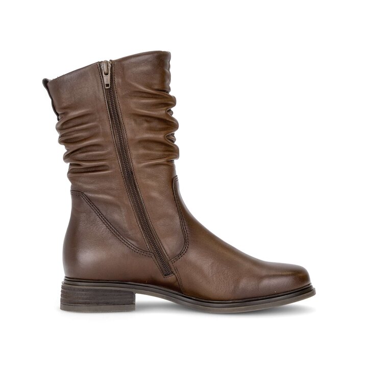 Sportliche Stiefelette braun #1