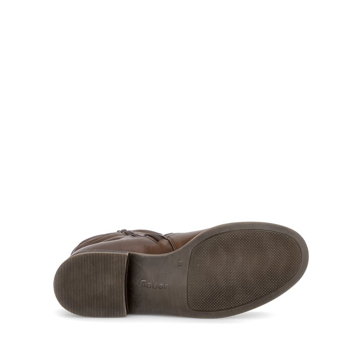 Sportliche Stiefelette braun #4