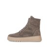 Stivaletto stringato marrone