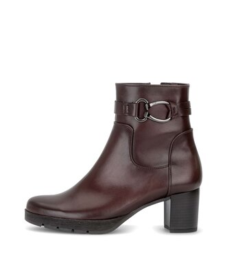 Elegante Stiefelette rot
