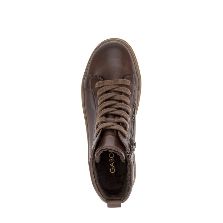 Sneaker high braun #5