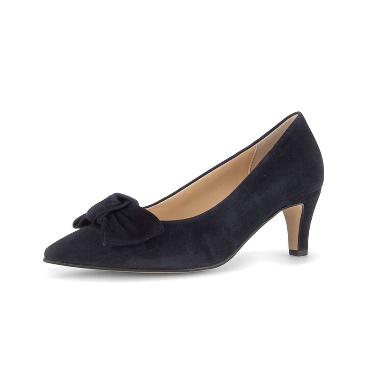 Eleganter Pump blau #2