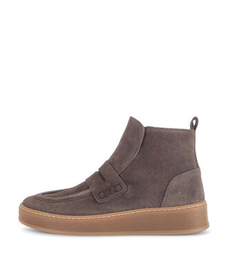 Sportliche Stiefelette grau
