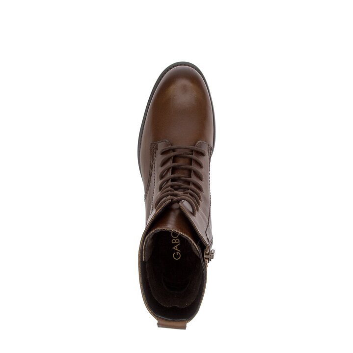Stivaletto stringato marrone #5