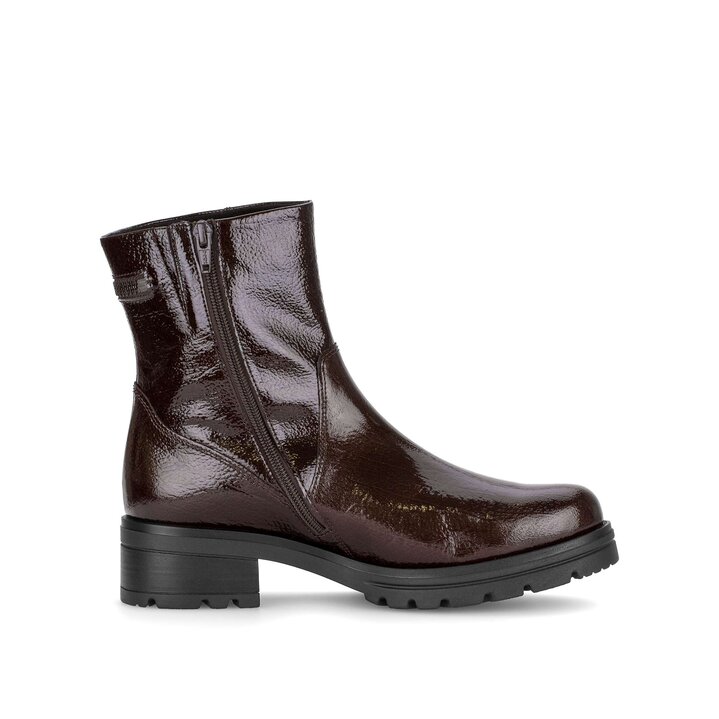 Sportliche Stiefelette braun #1