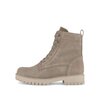 Schnürstiefelette beige