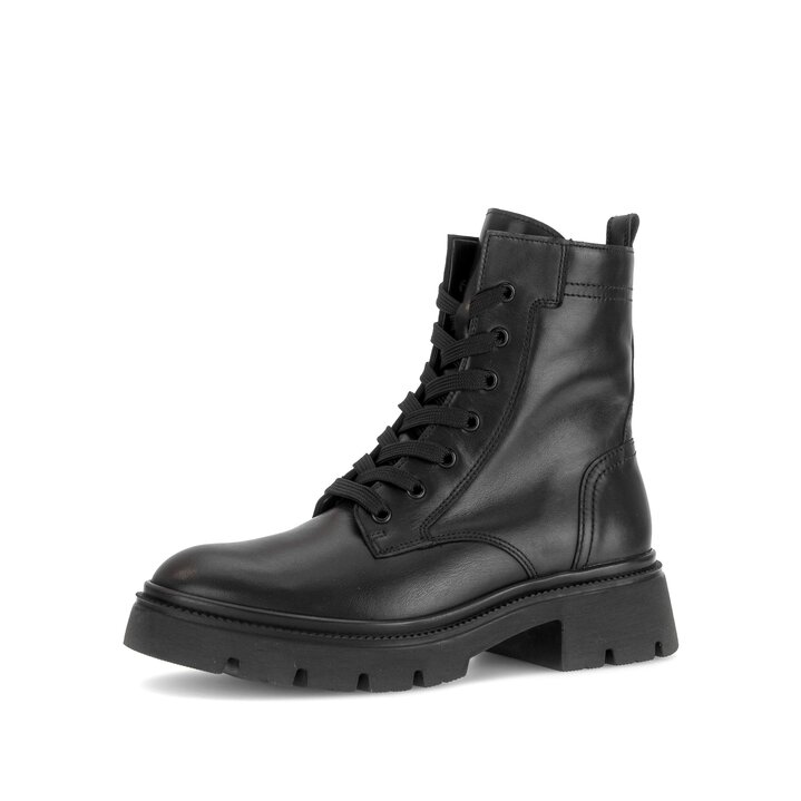 Schnürstiefelette schwarz #2
