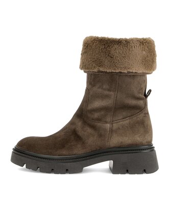 Winterstiefelette braun