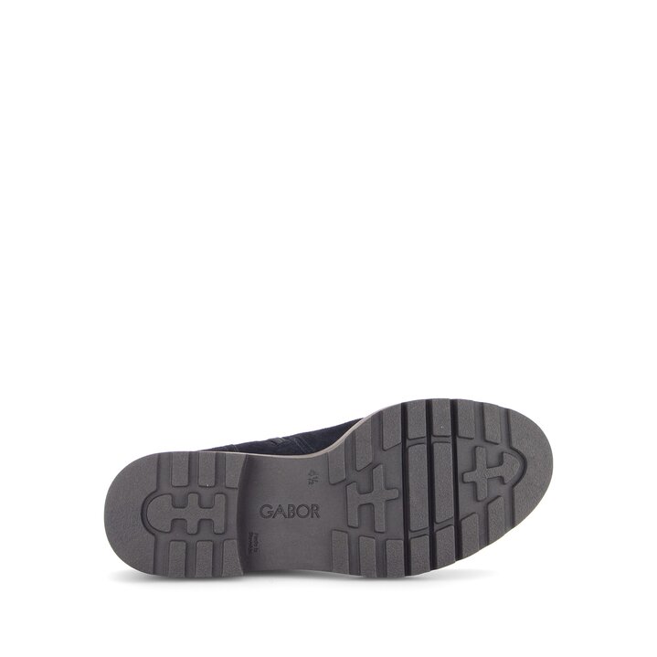 Schnürstiefelette blau #4