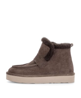 Winterstiefelette braun