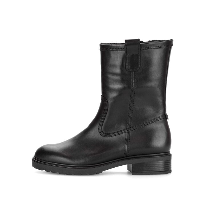 Sportliche Stiefelette schwarz #0
