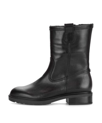 Sportliche Stiefelette schwarz