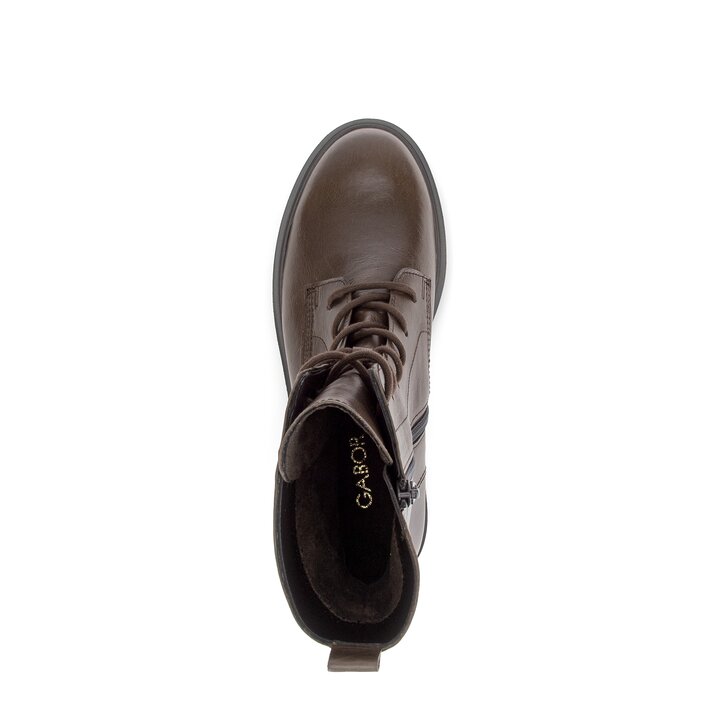 Stivaletto stringato marrone #5