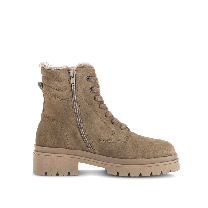 Schnürstiefelette braun #1