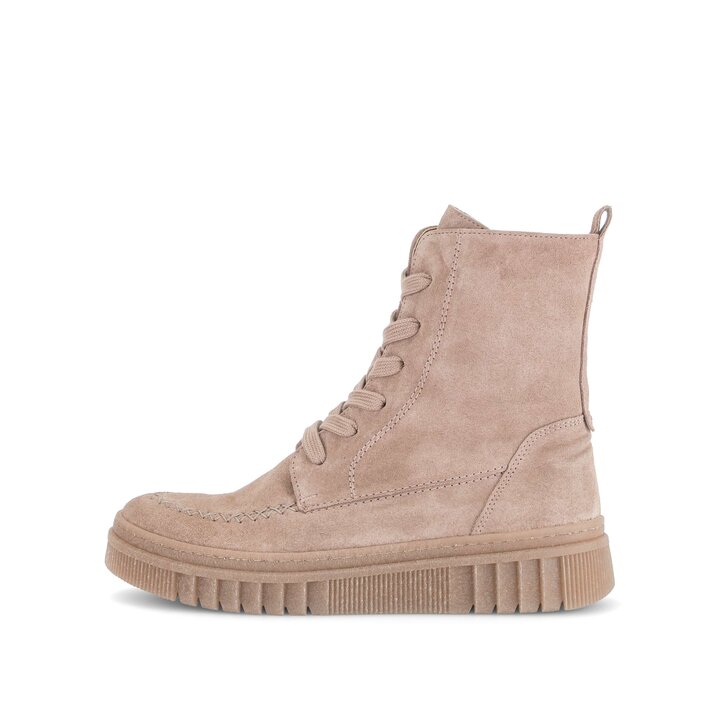 Schnürstiefelette rosa #0