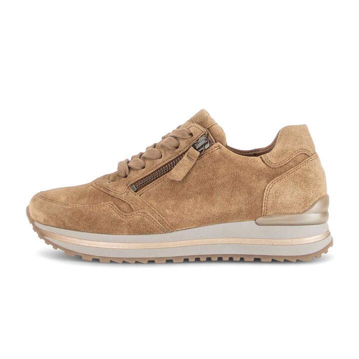 Lage sneaker bruin #0
