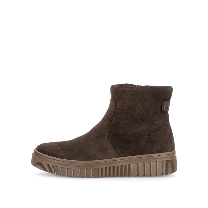 Sportliche Stiefelette braun #0
