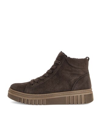 Sneaker high braun