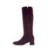 Eleganter Stiefel lila