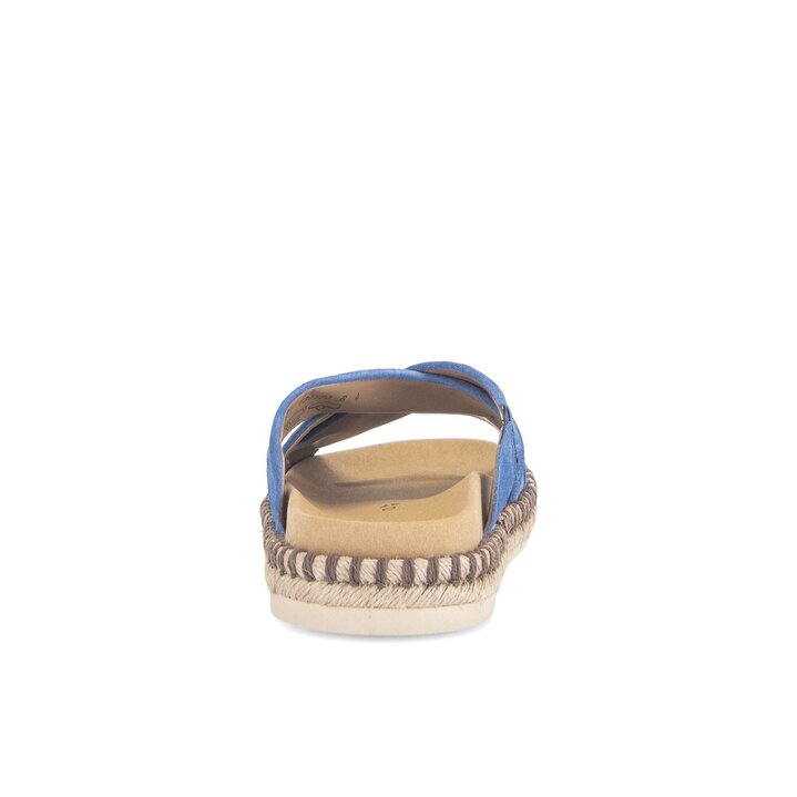 Pantolette blau #3