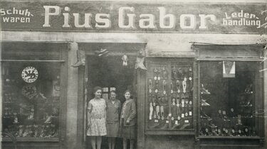 Gabor Historie | Schuh- und Lederwarenhandel in Groß-Strehlitz | © Gabor Shoes GmbH, Rosenheim