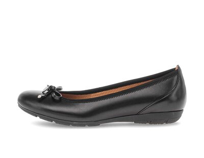 Sportliche Ballerina schwarz