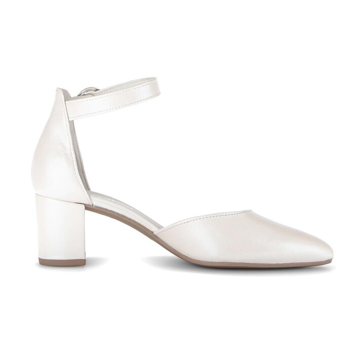 Spangenpumps creme #1