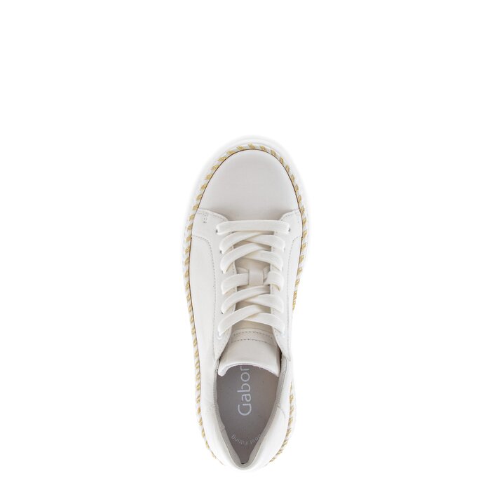 Sneakers basse crema #5