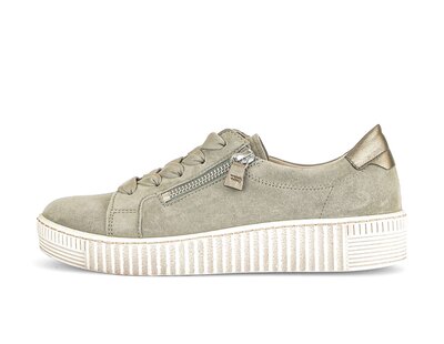 Sneaker low grün