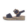 Plateau Sandale blau