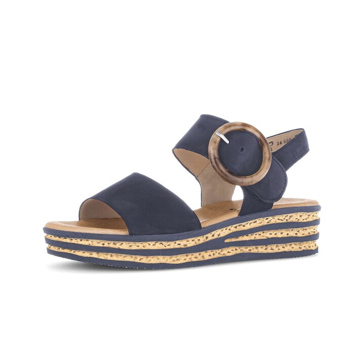 Plateau Sandale blau #2