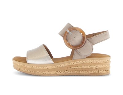 Plateau Sandale beige