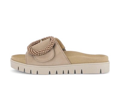 Pantolette beige